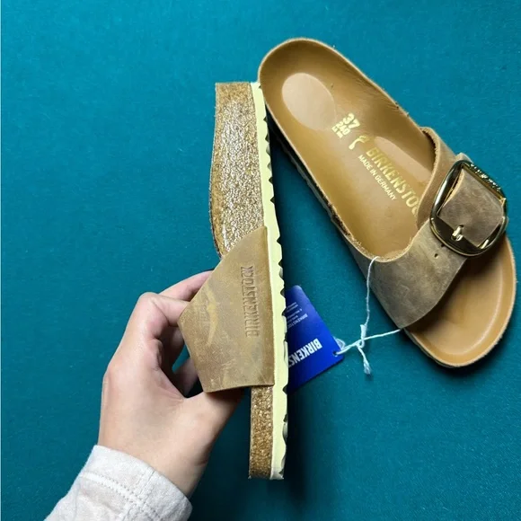 NWT Birkenstock Madrid Big Buckle Sandals - Picture 3 of 5
